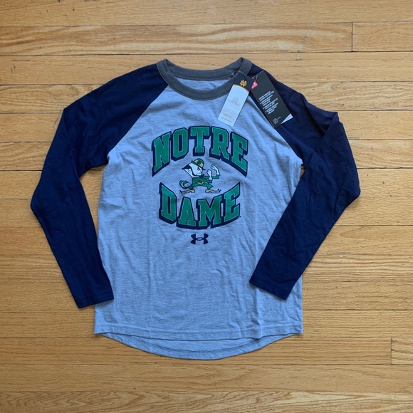 notre dame baseball shirt